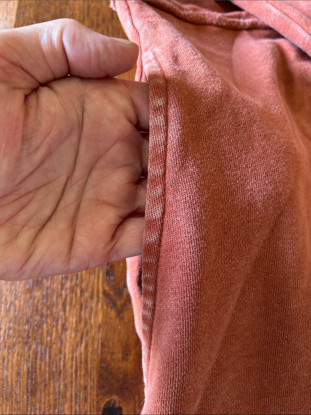 Coldwater Creek Rust Brown Hooded Long Cardigan - Picture 6 of 6